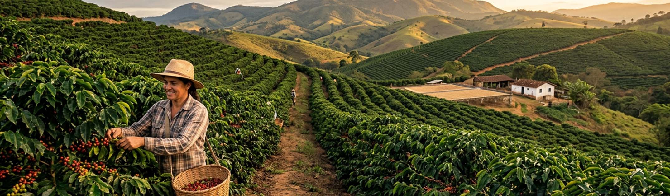 Our single-origin Brazil coffee beans are available to purchase online and will be delivered for free