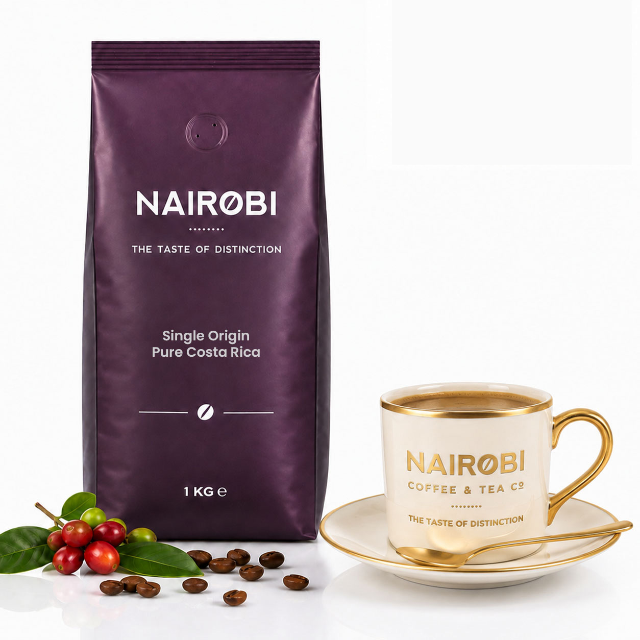 Pure Costa Rica - 1kg Coffee Beans - single-origin