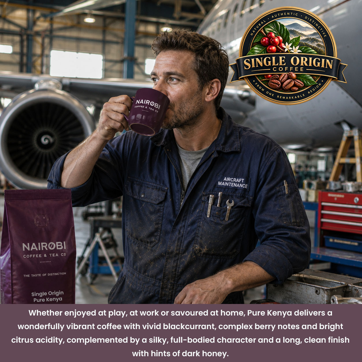 purchase best Kenya coffee beans and Kenyan ground coffee